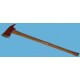 Fire Axe Pick head with wooden handle