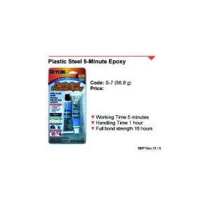 Devcon Plastic Steel 5 Minute Epoxy