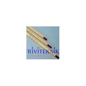 Red liquid filled Normalized thermometers 