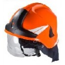 Fire helmet orange Rosenbauer