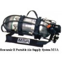 MSA Rescueair II Portable Air Supply System 