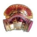 Siamese connection machino brass 