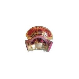 Siamese connection machino brass 