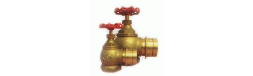 Fire landing hydrant valve